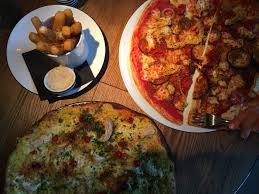 These were great and i loved the dip they were served with. Dinner At A Bletchley Park Inspired Pizza Express Life Of Man