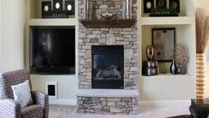 Tall fireplace wall with white surround painted in the dark and lovely cyberspace by sherwin williams. Tip Of The Week Showcasing Tall Fireplaces