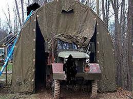 The lightweight maintenance enclosure is a frame supported lightweight shelter designed to provide units with a covered facility to conduct tactical maintenance operations. Lightweight Maintenance Tent Lme 24 X 32