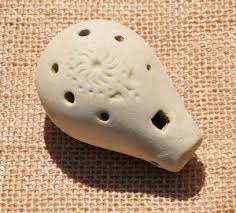 Mesoamerican Ocarina Pottery Art Mesoamerican Clay Pipes