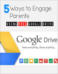 5 Ways To Engage Parents Using Google Drive Parents As Teachers Google Education Classroom Tech