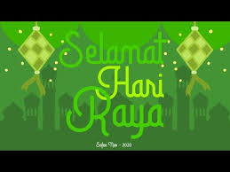 Kita menyambut hari raya aidilfitri bersempena meraikan kemenangan berpuasa di bulan ramadhan yang penuh dengan keberkatan dan kerahmatan. Selamat Hari Raya Aidilfitri 2020 Youtube