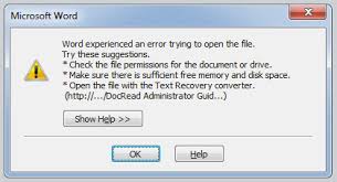 Here you can compress word doc, docx, docm, dotx and odt files online and reduce their file size of up to 90% the original size. Solution Word Experienced An Error Trying To Open The File Word 2007 2010 2013