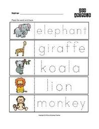 Zoo Animals Trace The Words Worksheets Preschool Kindergarten Zoo Animals Preschool Activities Zoo Preschool Preschool Zoo Theme
