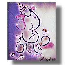 Pooja Name Art Akshar Ganpati Name Art Art Easy Drawings Here you will get your name created in form of lord ganpati bappa. pooja name art akshar ganpati name