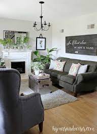 4 ways to decorate around your charcoal sofa maria killam. 20 Dark Grey Couch Living Room Magzhouse