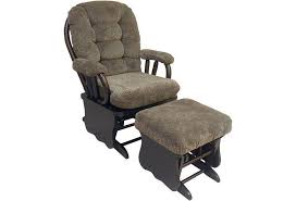 Luna rocker recliner this rocker recliner in chocolate color features a sturdy wood frame, generous foam padding, and polyester/polyester blend upholstery. Best Home Furnishings Bedazzle Gliding Rocker And Ottoman Darvin Furniture Chair Ottoman Sets