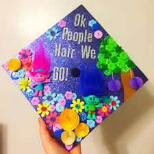 Marshall University 2017 Trolls Grad Cap Graduation Cap Decoration Grad Party Decorations Kids Graduation