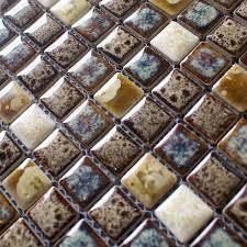 You can create a personal design and style on the floors with patterned designs or tiles. Porcelain Tile Snowflake Style Mosaic Art Design