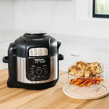The cook time for pot roast in the slow cooker on high is 5 to 6. Ninja Foodi 8 Qt Pressure Cooker W Air Fryer Sous Vide Fd402