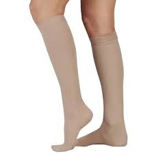 Juzo Soft 20 30 Mmhg Closed Toe Knee High Compression Stockings With Silicone Border 2001ad Cinnamon Silicone Border Short V Closed Toe Walmart Com Walmart Com