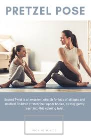 Pretzel Pose Is A Great Yoga Pose You Can Do With Your Kids Find More Poses And Tips For Yoga With Kids Here Yoga For Kids Yoga Poses For Beginners Yoga