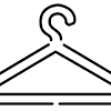 Clothes hanger, a device in the shape of human shoulders or legs used to hang clothes on. 1