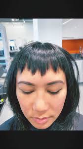 Zig Zag Bangz , If you didn’t know, I do offer a bang trim only service.  Clients come in 6-8 weeks in between haircuts for a trim and I’ve been told  it makes a big difference. , #razorhaircut ...