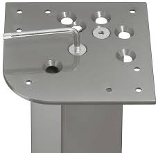 If you're willing to part with a little more, these are sure to please. Xl Screw On Plate Steel Table Legs In The Hafele Australia Shop