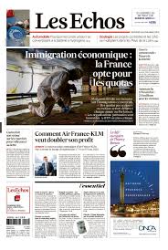 Commentez pour enrichir, respectez vos interlocuteurs, pas de promotion, ni d'url et pas de langage. Calameo Les Echos 6 Nov 19