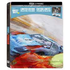 Christian bale interview ford v ferrari le mans 66. Ford V Ferrari 4k 2d Blu Ray Steelbook Best Buy Exclusive Canada Hi Def Ninja Pop Culture Movie Collectible Community