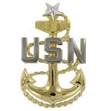 Product description this retro u.s. Regulation Senior Chief Petty Officer Scpo E 8 Gold Lapel Pin Us Navy Enlisted Ebay
