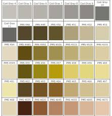 Color Chart Johnin International Industrial Ltd