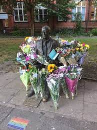 The park contains the alan turing memorial statue, which depicts the father of modern computing sitting on a bench at a central position in the park. Alan Turing Memorial Wikipedia