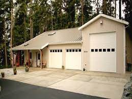 Low Maintenance Combination Rv Storage Shop Residence On Camano Island Wa Built By Spane Buildings Of M Metal Building Homes Building A House Metal Buildings