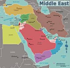 Middle East Political Map Middle East Map Syrian Refugee Crisis Importance Of Time Management