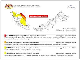 Jabatan alam sekitar on twitter kuantan 27 november 2019 kunjungan hormat pengarah jabatan alam sekitar negeri pahang dan pegawai kanan ke pejabat daerah kuantan. Metmalaysia Keluarkan Amaran Cuaca Bahaya Di Kelantan Terengganu Astro Awani