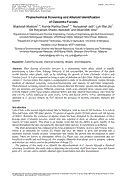 We did not find results for: Phytochemical Screening And Alkaloid Identification Of Cabomba Furcata Scientific Net