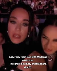 Katy and Madonna duet coming?❤️‍🔥 #madonna #katyperry #madonnafans  #katyperryfan #viralvideo #holiday #viral #fyp #katyperrychallenge  #madonnaforever #fypシ゚viral