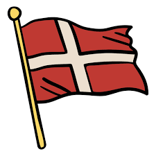 Waving Flag Denmark Illustration Ad Flag Denmark Illustration Waving Flag Drawing Instagram Highlight Icons Brochure Design Template