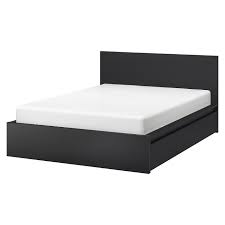 Choose from contactless same day delivery, drive up and more. Malm Bed Frame High W 4 Storage Boxes Black Brown Luroy Ikea