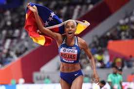 Para luchar en contra de los imperios que destruyen a nuestro paia y los destructores internos apatridas tenemos. Venezuela S Rojas Retains Women S World Triple Jump Title