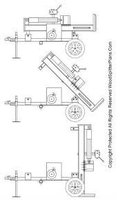 45 Ton Vertical Wood Splitter Plans Wood Splitter Log Splitter Hydraulic Log Splitter