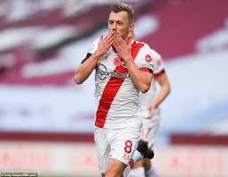 Scoring four goals away from. Aston Villa 3 4 Southampton James Ward Prowse Scores Two Stunning Free Kicks Daily Mail Online