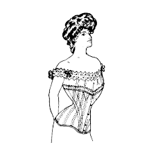 Intermediate sewing skills with prior experience in making corsets. Straight Fronted Corset Pattern And Kit Past Patterns