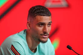 Portugals David Carmo Attends Press Conference Editorial Stock Photo