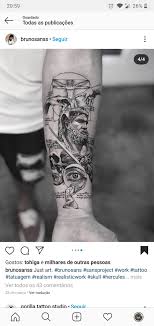 Pin By Turker Satir On Dovme Tricep Tattoos Tattoos For Guys Skull Sleeve Tattoos