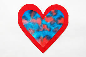 This week i'm going to show you an easy way to make a shaped card. Heart Greeting Card Kids Crafts Fun Craft Ideas Firstpalette Com