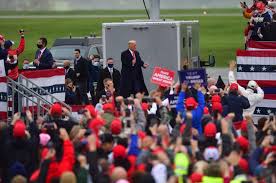 I watched live video from the #trumprally in chicago this evening. Trump Rallies Are Often Followed By Increases In Local Covid 19 Cases Center For American Progress
