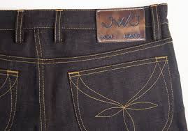 a deep blue 11 5 oz selvedge candiani denim deep blue warp