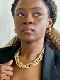 SAVANNAH Link Chunky Necklace