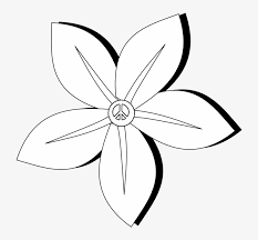 Download peace sign transparent and use any clip art,coloring,png graphics in your website, document or presentation. Peace Symbol Peace Sign Flower 35 Black White Line Flower Vector Png White Free Transparent Png Download Pngkey