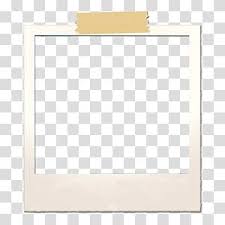 Polaroid Square White Frame Transparent Background Png Clipart In 2020 Transparent Background Clip Art Polaroid Frame