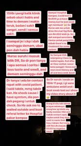 Gejala biasanya bermula tiga hingga empat belas hari selepas jangkitan. Doktor Ingat Tanda Demam Denggi Gadis Tak Sangka Rupanya Positif Covid 19 Erin Sakura
