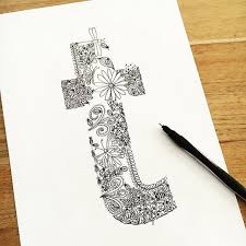 Work In Progress Illustratedletter Illustration Handdrawn Drawing Wip Progressshot Workinprogr Flower Drawing Sharpie Art How To Draw Hands