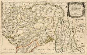 Antique map of India by Sanson N. | Sanderus Antique Maps - Antique Map Webshop