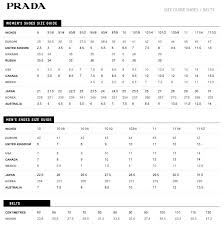 hand picked wide fitting shoe size chart prada clothes size