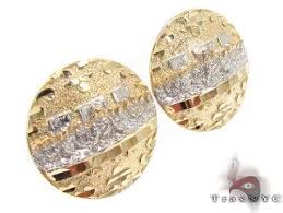 10k two tone gold mini jesus apostles last supper earrings. Cz 10k Gold Last Supper Earrings 34168 Mens Metal Two Tone Gold 10k