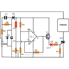 Wiring diagrams are often on the blower housing, or elecrical compartment. 3 Accurate Refrigerator Thermostat Circuits Electronic Solid State Homemade Circuit Projects