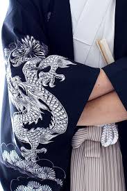 Black And White Kimono For Men Male Kimono With Dragon Motif So Cool Male Kimono Japanese Outfits Japanese Kimono